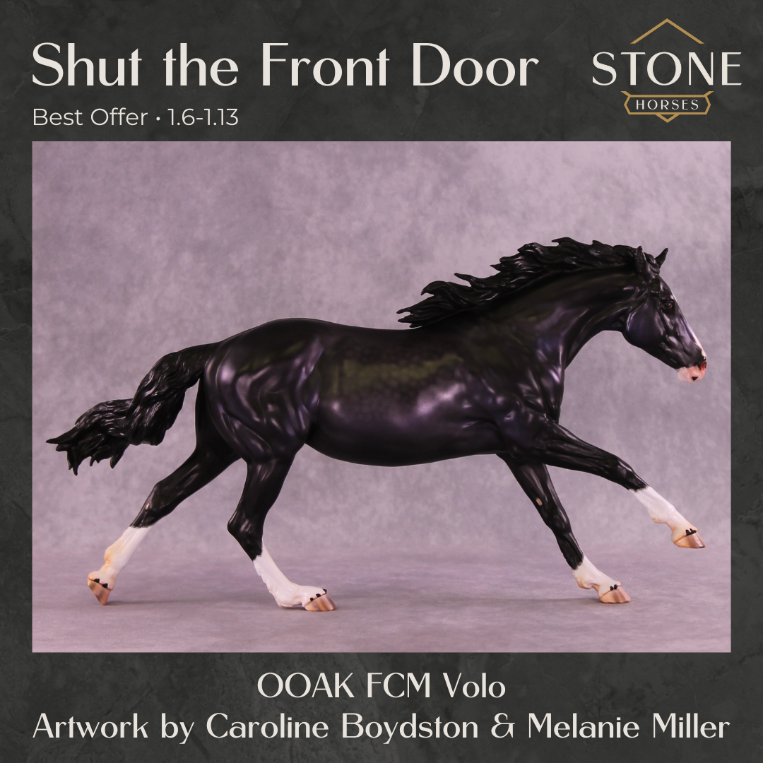 Shut the Front Door OOAK FCM Volo by Caroline Boydston & Melanie Miller Best Offer 1.6.2026