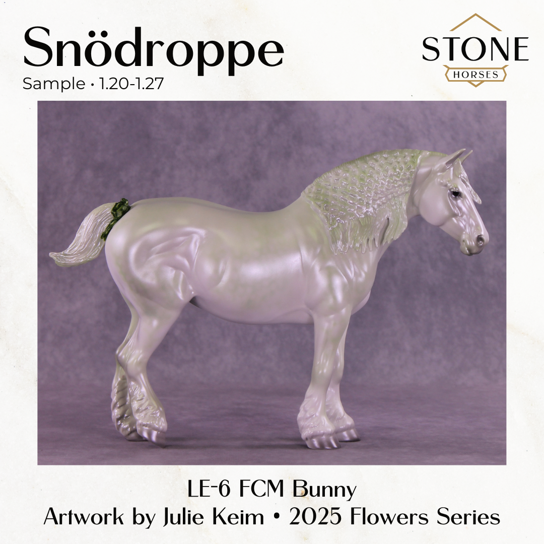 SAMPLE Snödroppe LE-6 FCM Bunny by Julie Keim SS0126