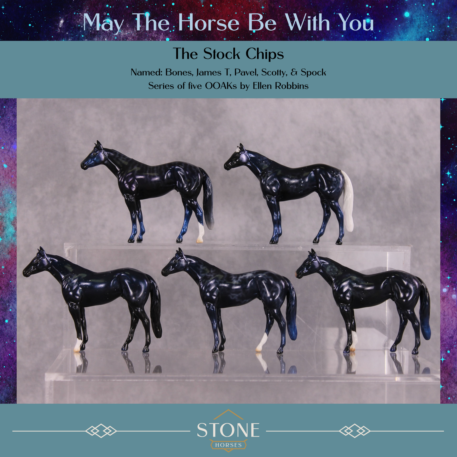 May The Fourth Be With You OOAK Surprise Stock Chips Grab Bag by Ellen Robbins SCD25