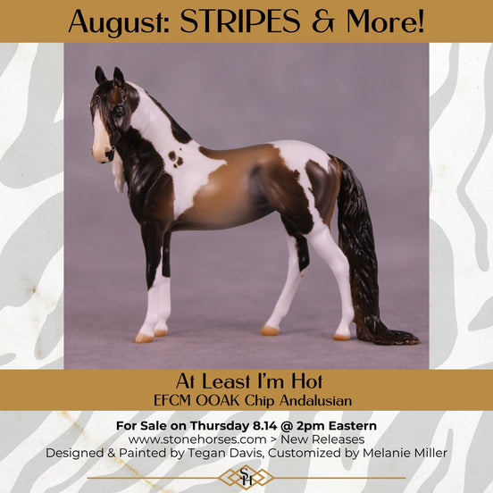 At Least I'm Hot OOAK EFCM Chip Andalusian by Tegan Davis GS825