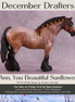 Ann, You Beautiful Sunflower OOAK EFCM Bunny by Kristen Cermele GS1225