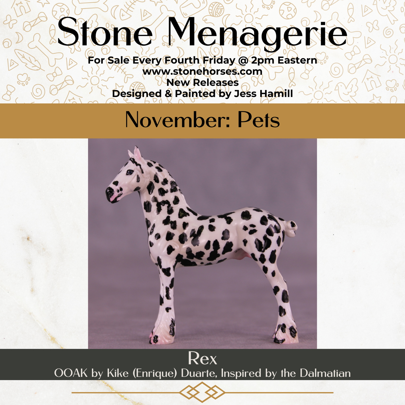 Rex OOAK Chip Standing Drafter by Kike (Enrique) Duarte MS25