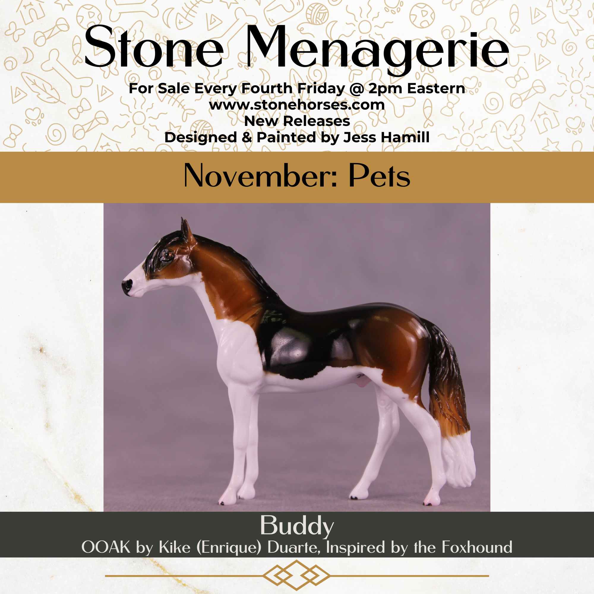 Buddy OOAK Chip Andalusian by Kike (Enrique) Duarte MS25