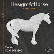 Design-A-Horse FCM Bunny April Release DAH26 PM1865