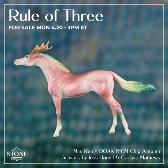Mini Ren LE-5 EFCM Chip Arabian by Jess Hamill & Carissa Mathews Ro326