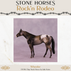 Wheeler OOAK Chip Stock Horse by Julie Keim Special Chip Drop