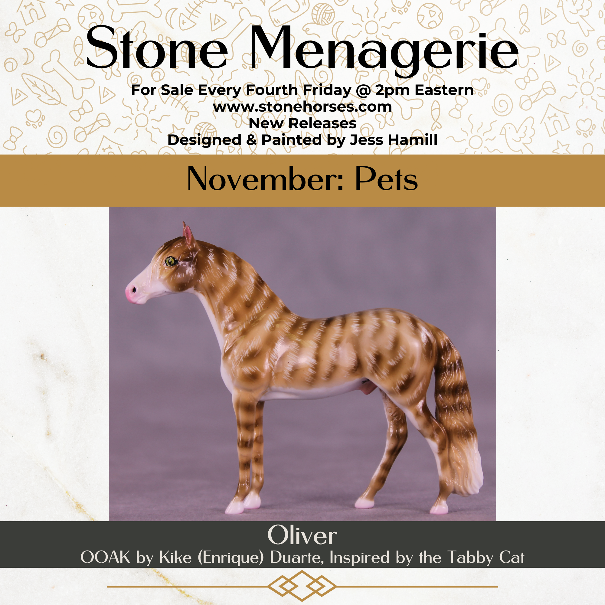 Oliver OOAK Chip Andalusian by Kike (Enrique) Duarte MS25