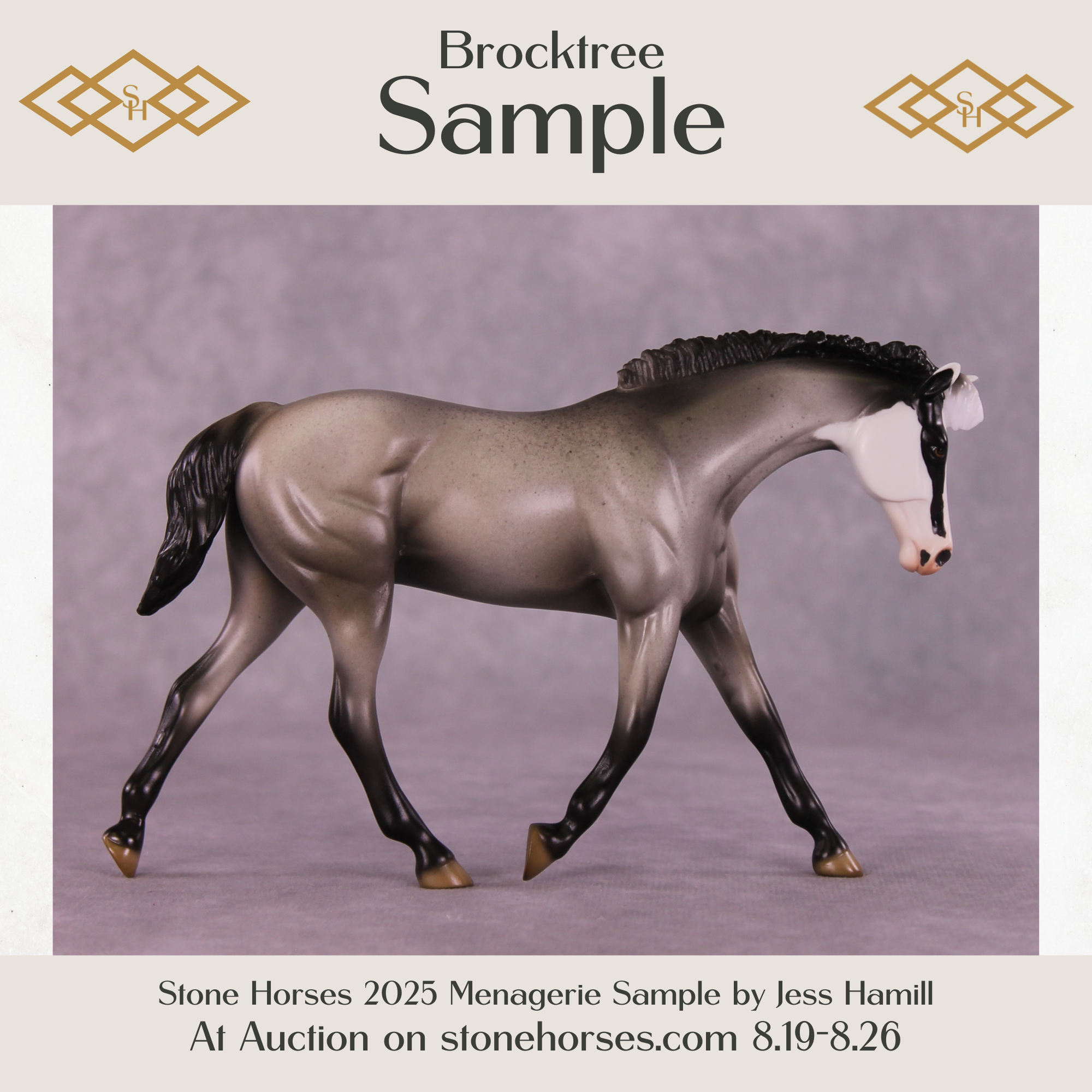 Brocktree Sample FCM Pebble Warmblood by Jess Hamill SS825