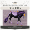 &quot;Kanji&quot; OOAK EFCM Large Mule Kirin by Kristen Cermele Best Offer EQ25 07/15/25