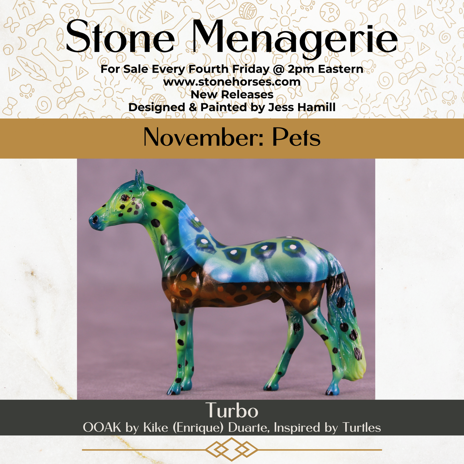 Turbo OOAK Chip Andalusian by Kike (Enrique) Duarte MS25