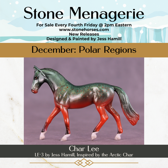 Char Lee LE-3 Chip Warmblood by Jess Hamill MS25