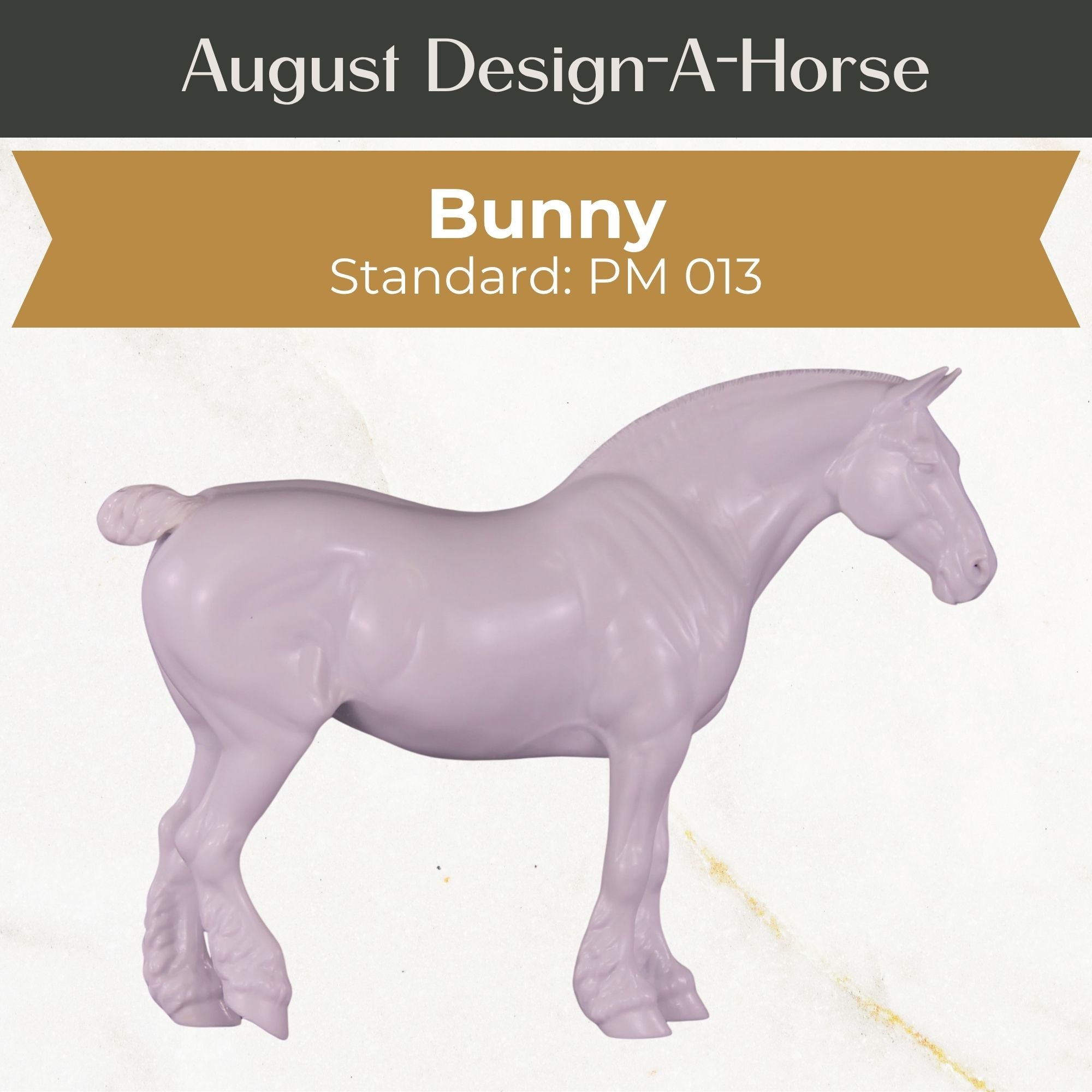 Design-A-Horse Bunny August Release DAH25 PM013