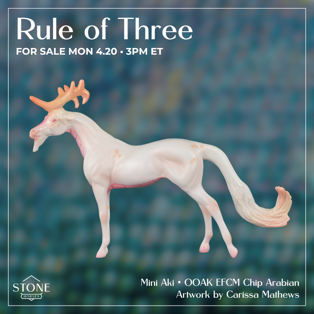 Mini Aki LE-5 EFCM Chip Arabian by Carissa Mathews Ro326