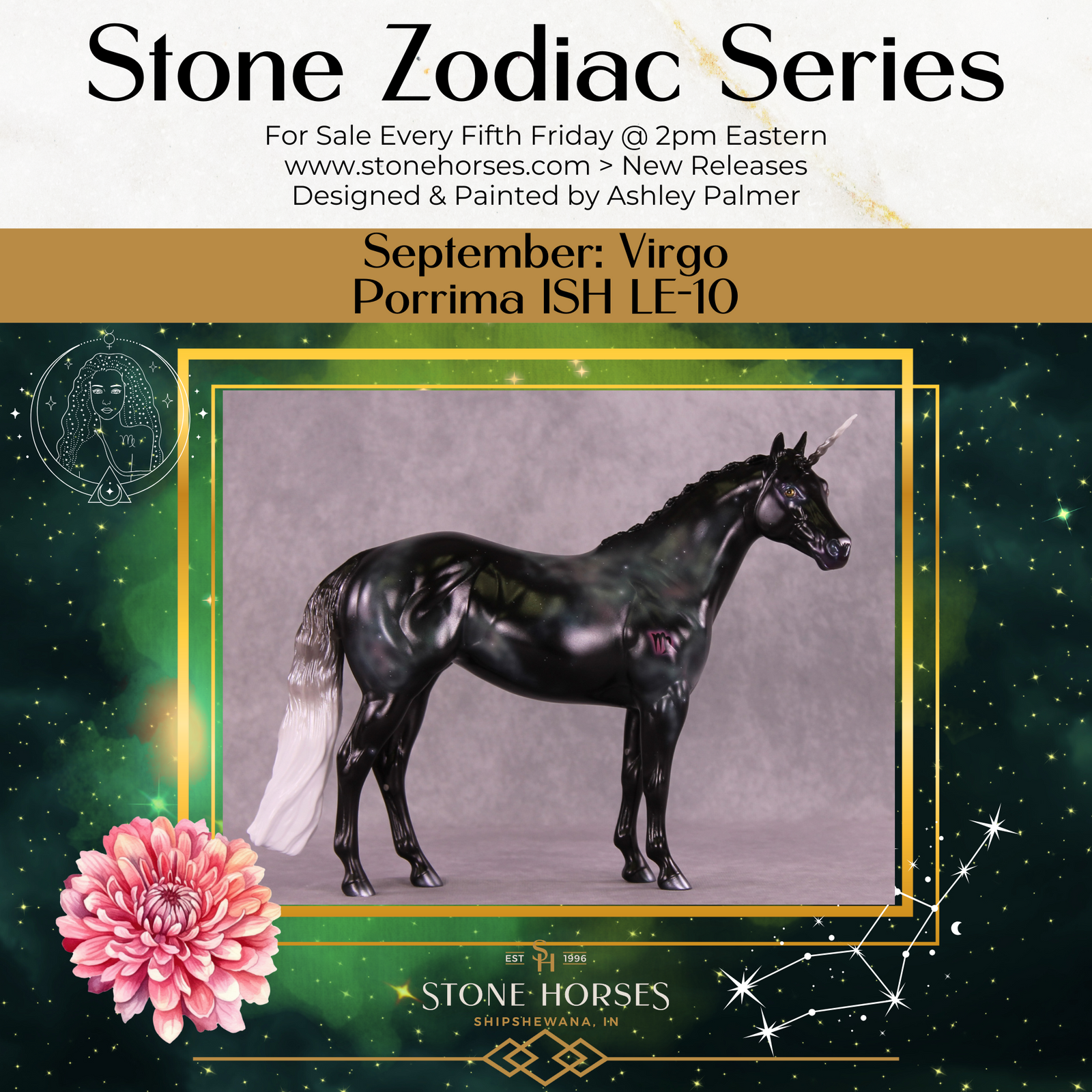 Porrima LE-10 FCM Ideal Stock Horse by Ashley Palmer ZS25