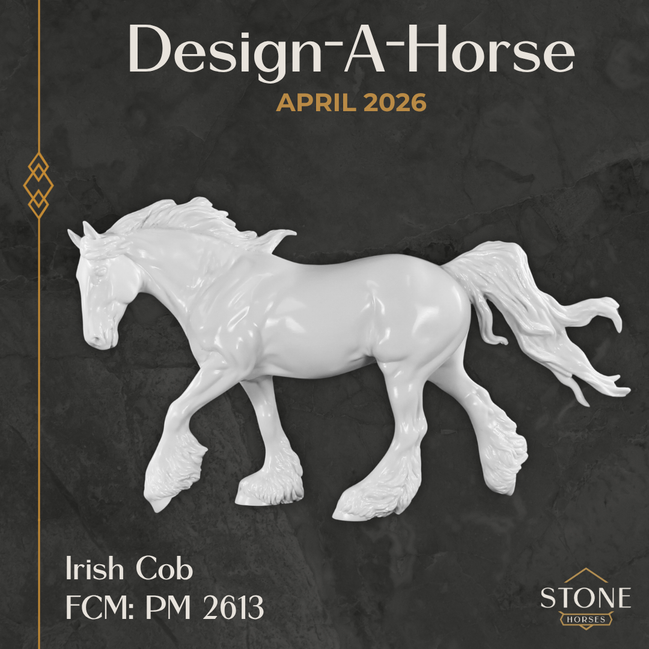 Design-A-Horse NEW FCM Irish Cob April Release DAH26 PM02613