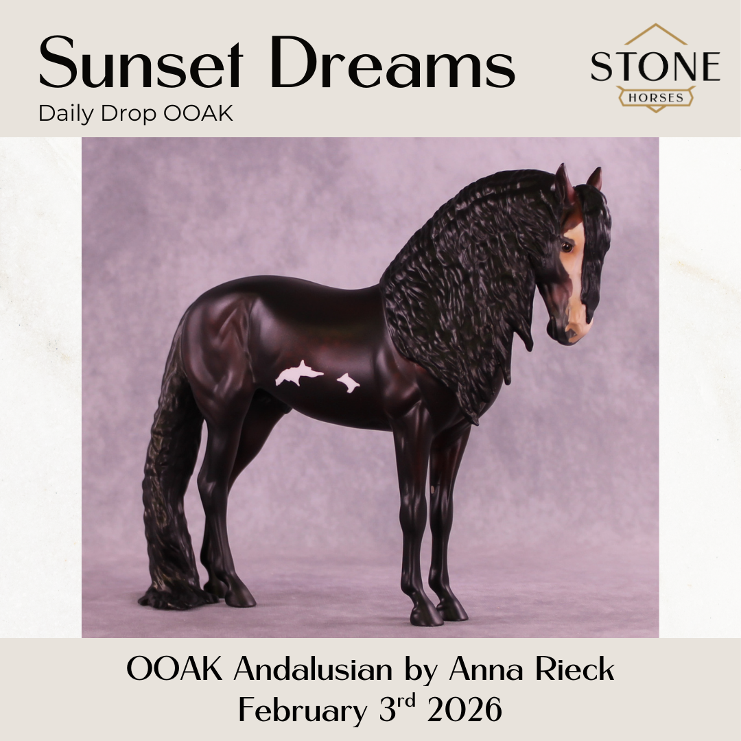 Sunset Dreams OOAK FCM Andalusian by Anna Rieck DDOOAKs26