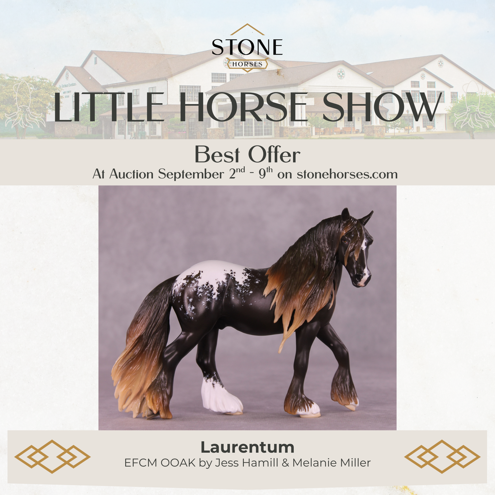 Laurentum OOAK EFCM Pebble Drafter by Jess Hamill Best Offers LHS25 09/09/2025