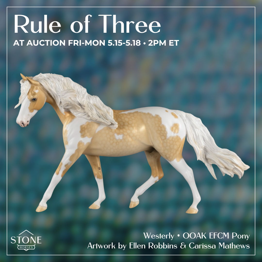 Westerly OOAK EFCM Pony by Ellen Robbins &amp; Carissa Mathews Ro326
