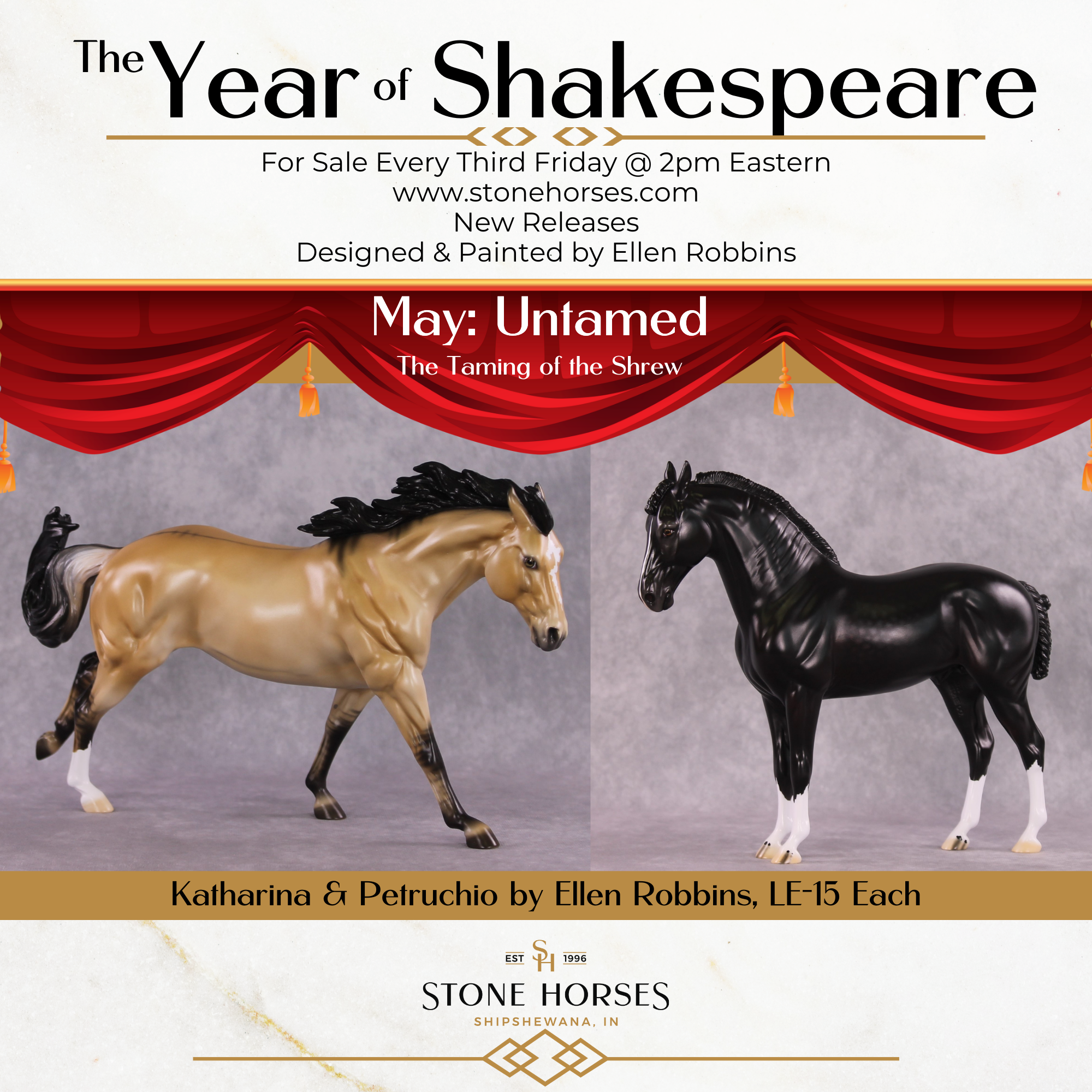 “Petruchio” LE-15  FCM Andalusian By Ellen Robbins CL25