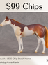 Starstrukk LE-5 Chip Stock Horse by Anna Rieck July $99 Chips