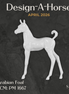 Design-A-Horse FCM Arabian Foal April Release DAH26 PM1667