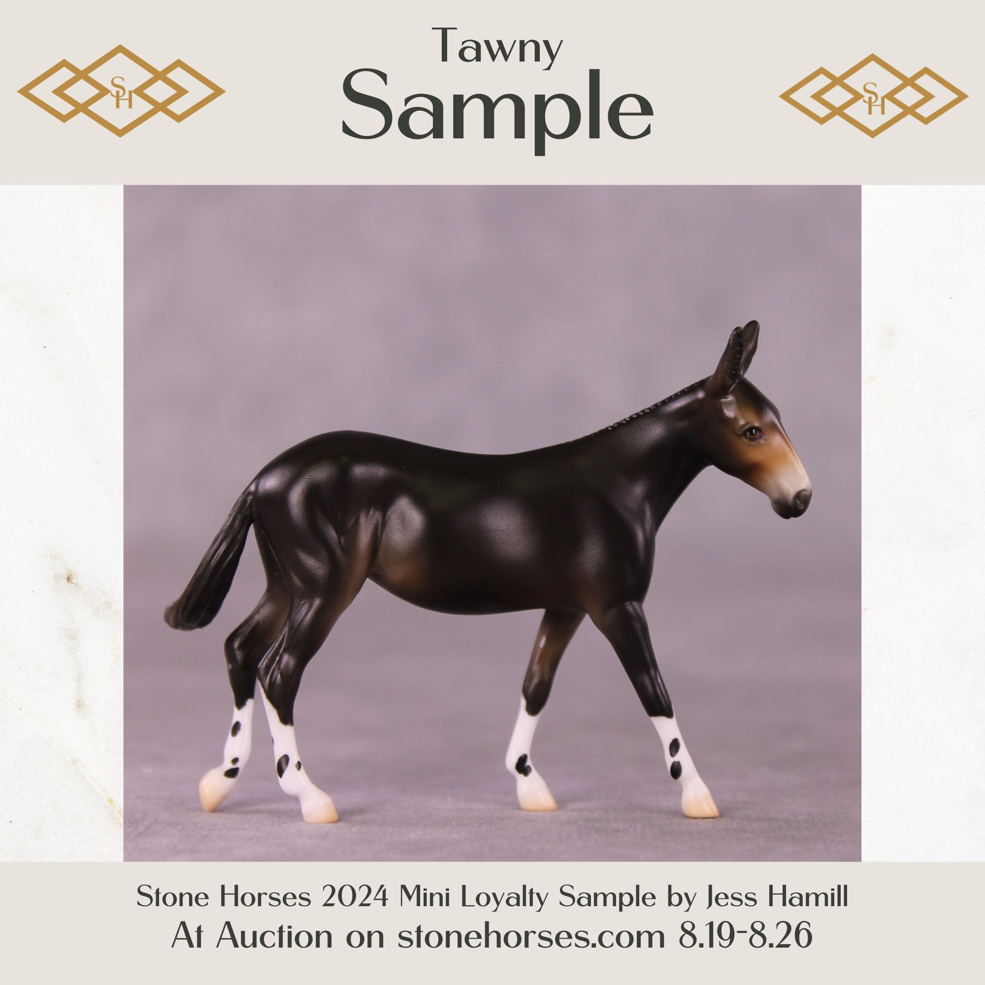 Tawny Sample Mule Chip by Jess Hamill SS825