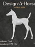 Design-A-Horse Arabian Foal April Release DAH26 PM012