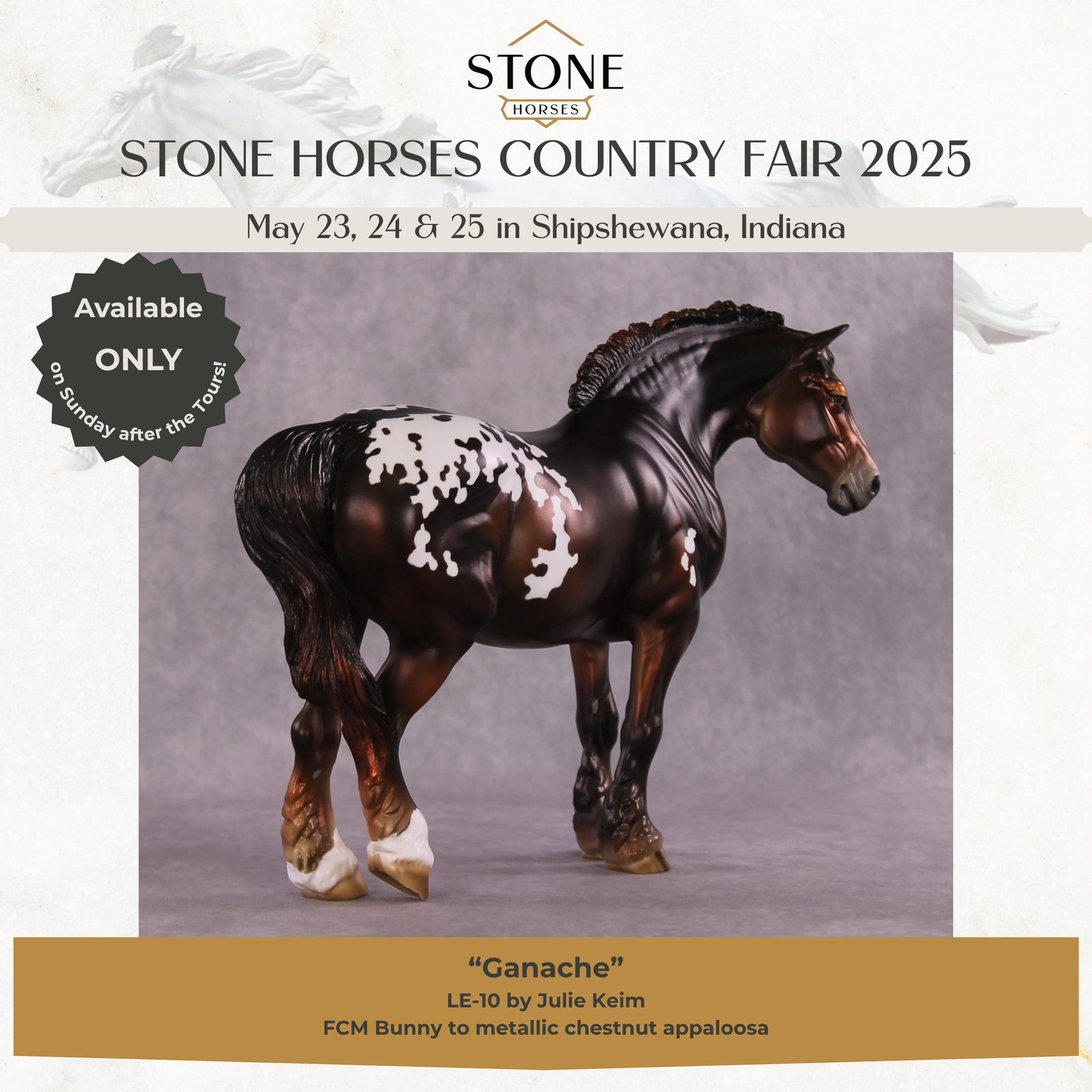 "Ganache" LE-10 FCM Heavy Draft by Julie Keim SHCF25 Run