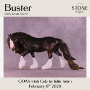 Buster OOAK Irish Cob by Julie Keim DDOOAKs26