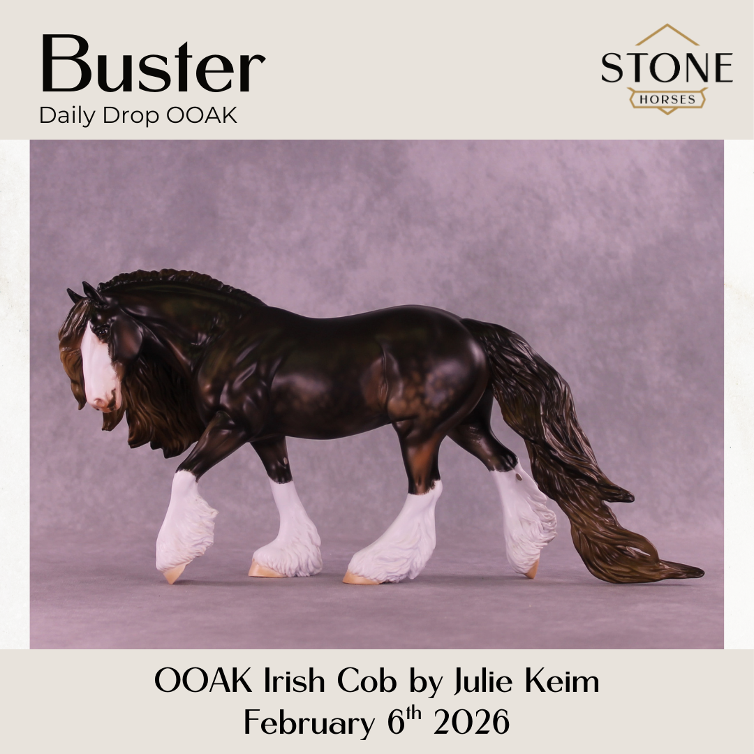 Buster OOAK Irish Cob by Julie Keim DDOOAKs26
