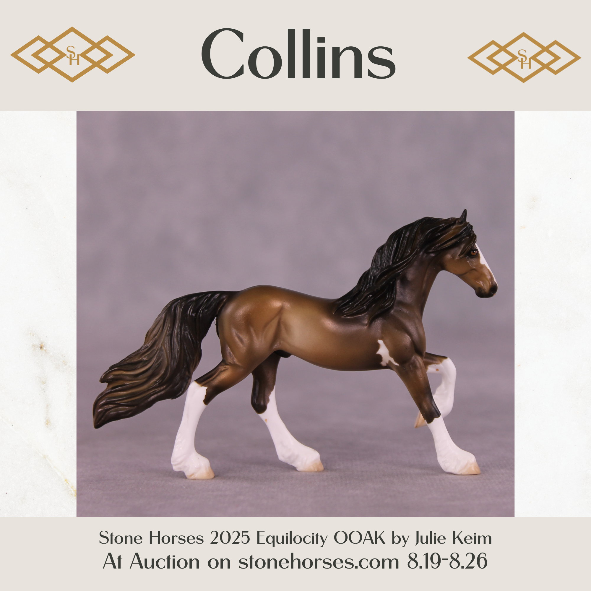 Collins Friesian Chip by Julie Keim SS825