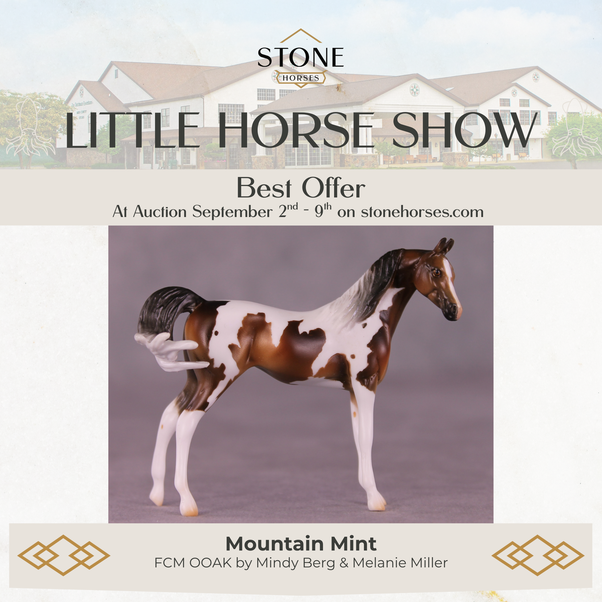 Mountain Mint OOAK FCM Chip Arabian by Mindy Berg Best Offers LHS25 09/09/2025