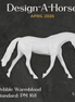 Design-A-Horse Pebble Warmblood April Release DAH26 PM168