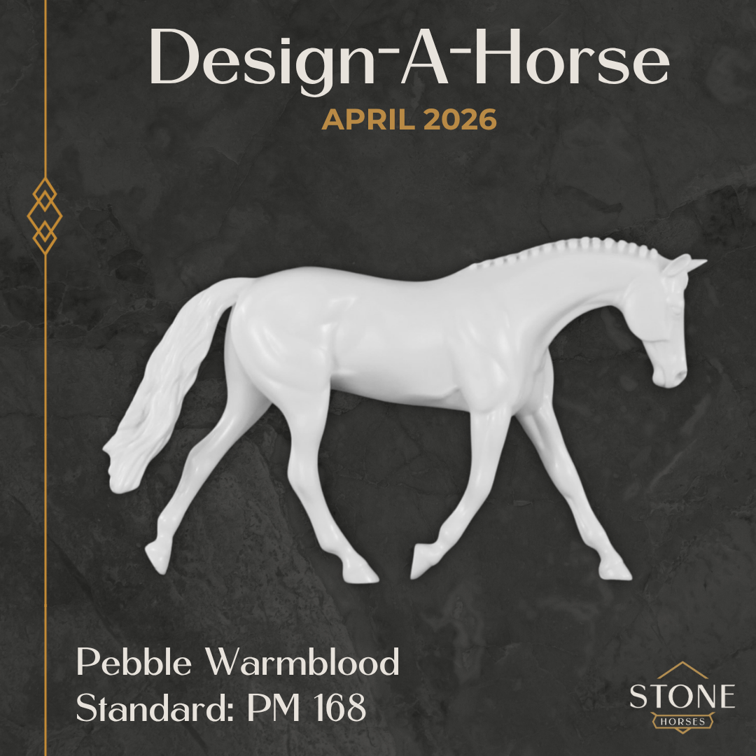 Design-A-Horse Pebble Warmblood April Release DAH26 PM168