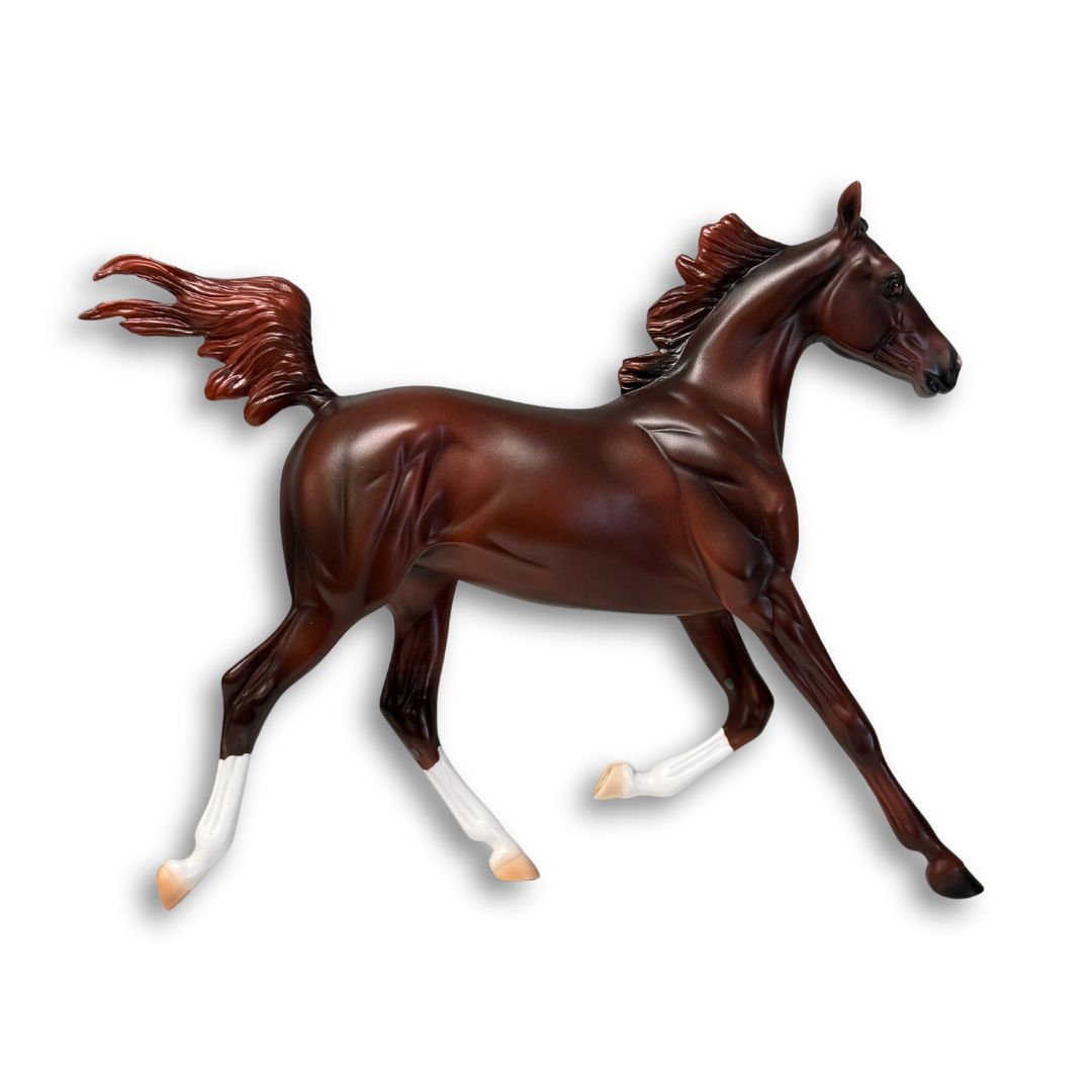 SAMPLE Biggie Chestnut Custom Yearling By Ashley Palmer ss1024