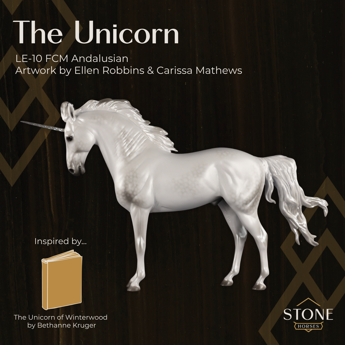 The Unicorn LE-10 FCM Andalusian by Ellen Robbins & Carissa Mathews EQ26