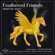 Chick Jagger FCM OOAK Chip Friesian by Angela Marleau and Matt Samuels FTF26