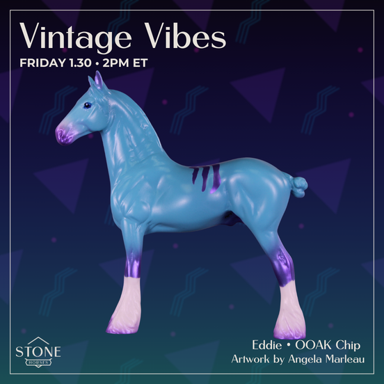 Eddie OOAK Chip Standing Drafter by Angela Marleau VTV26