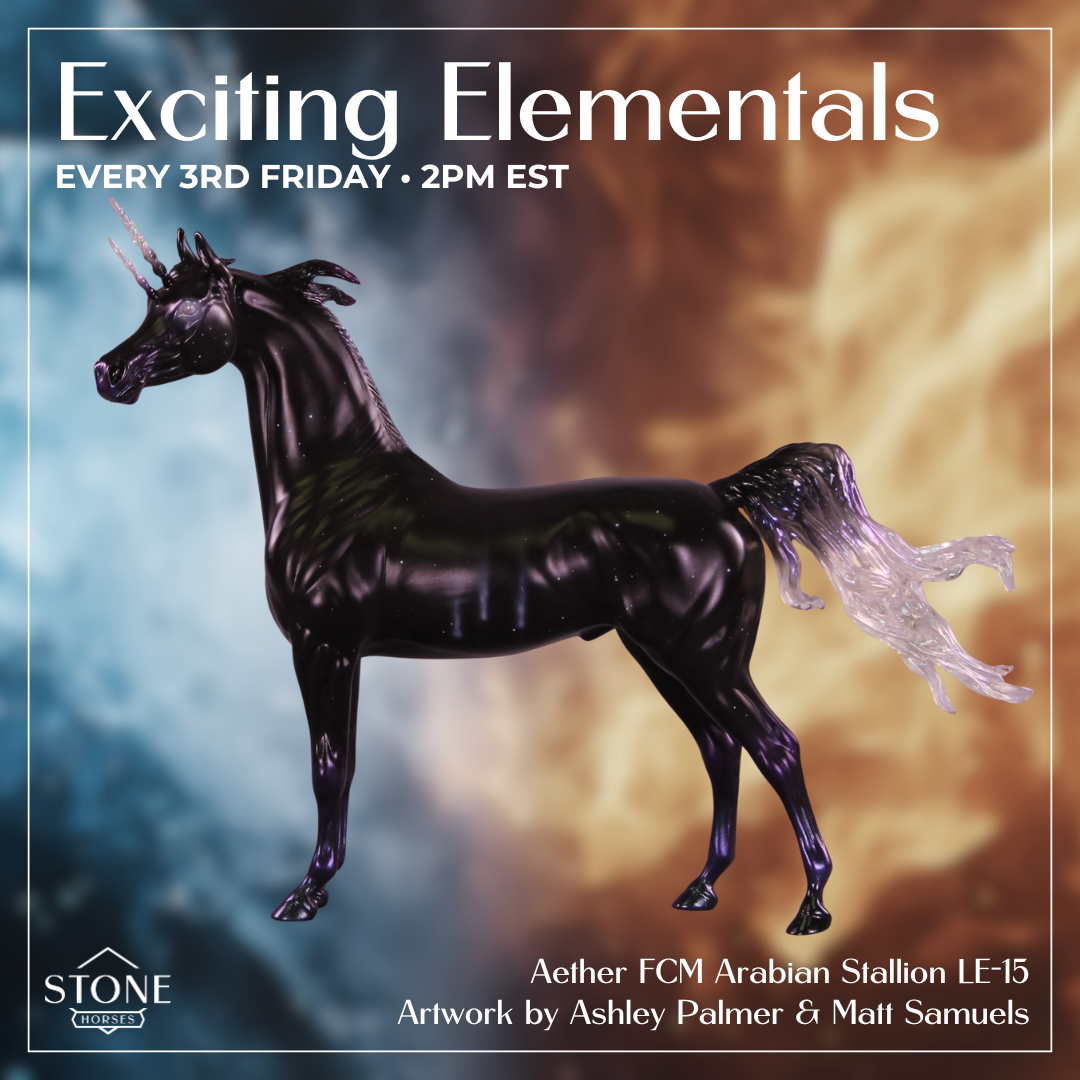 Aether LE-15 FCM Unicorn Arabian Stallion by Ashley Palmer EL26