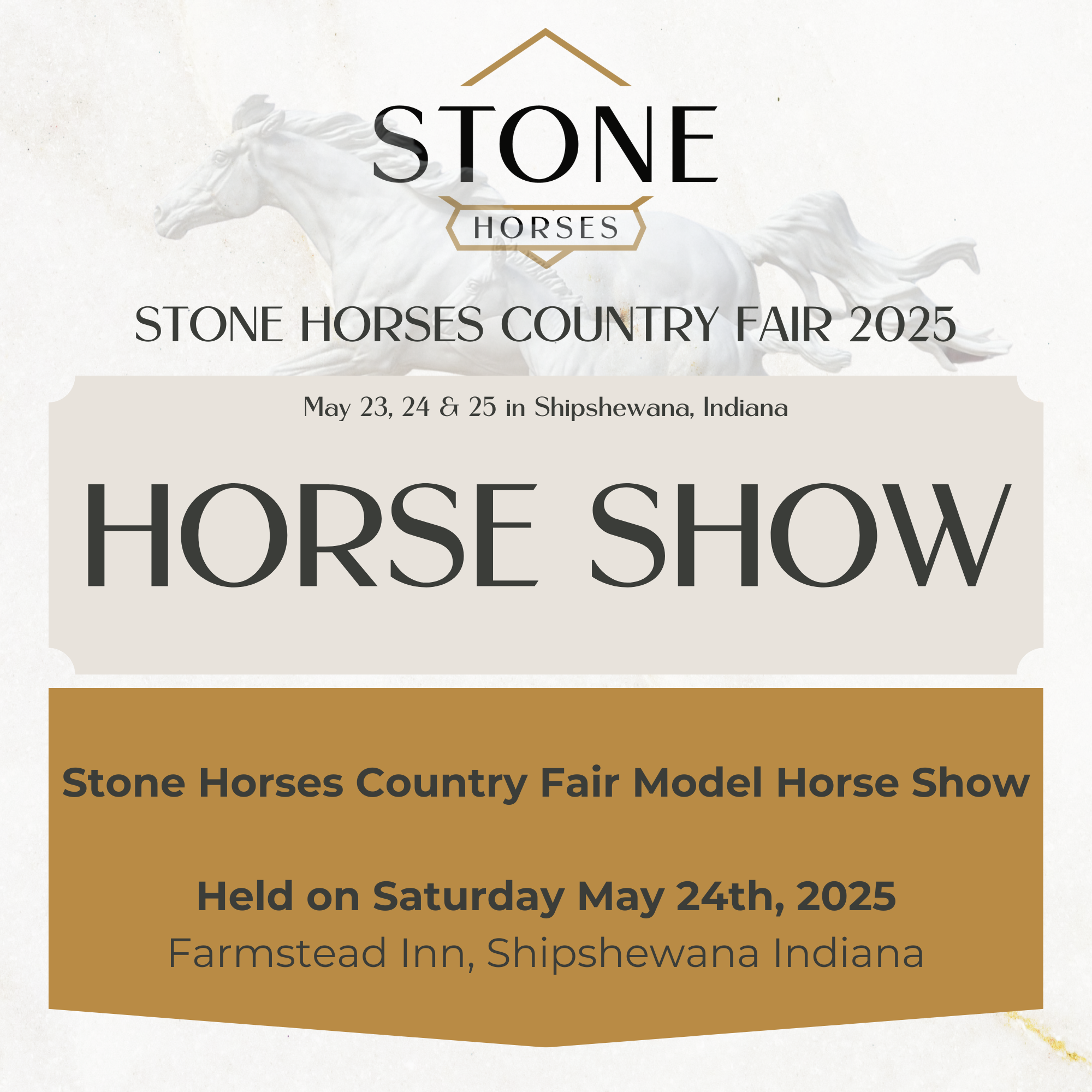 Stone Horse Country Fair 2025 Model Horse Show SHCF25