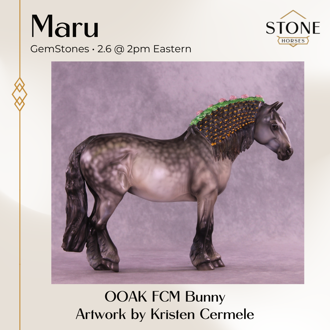 Maru OOAK FCM Bunny by Kristen Cermele GS26