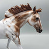 Sockdolager OOAK - Chestnut Appaloosa Running Stock Horse by Sheryl Leisure - Best Offers 1/15/24