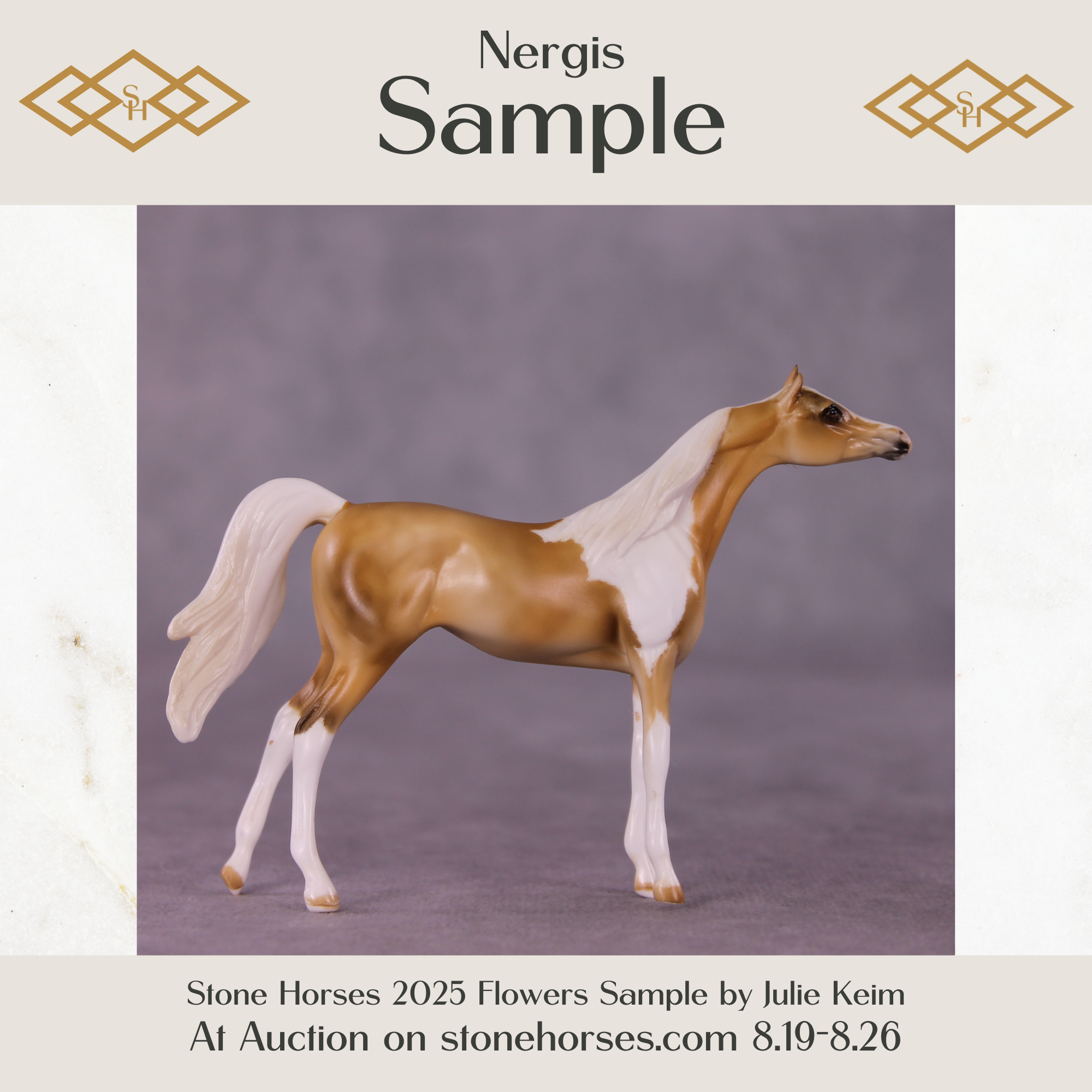 Nergis Sample Arabian Chip by Julie Keim SS825