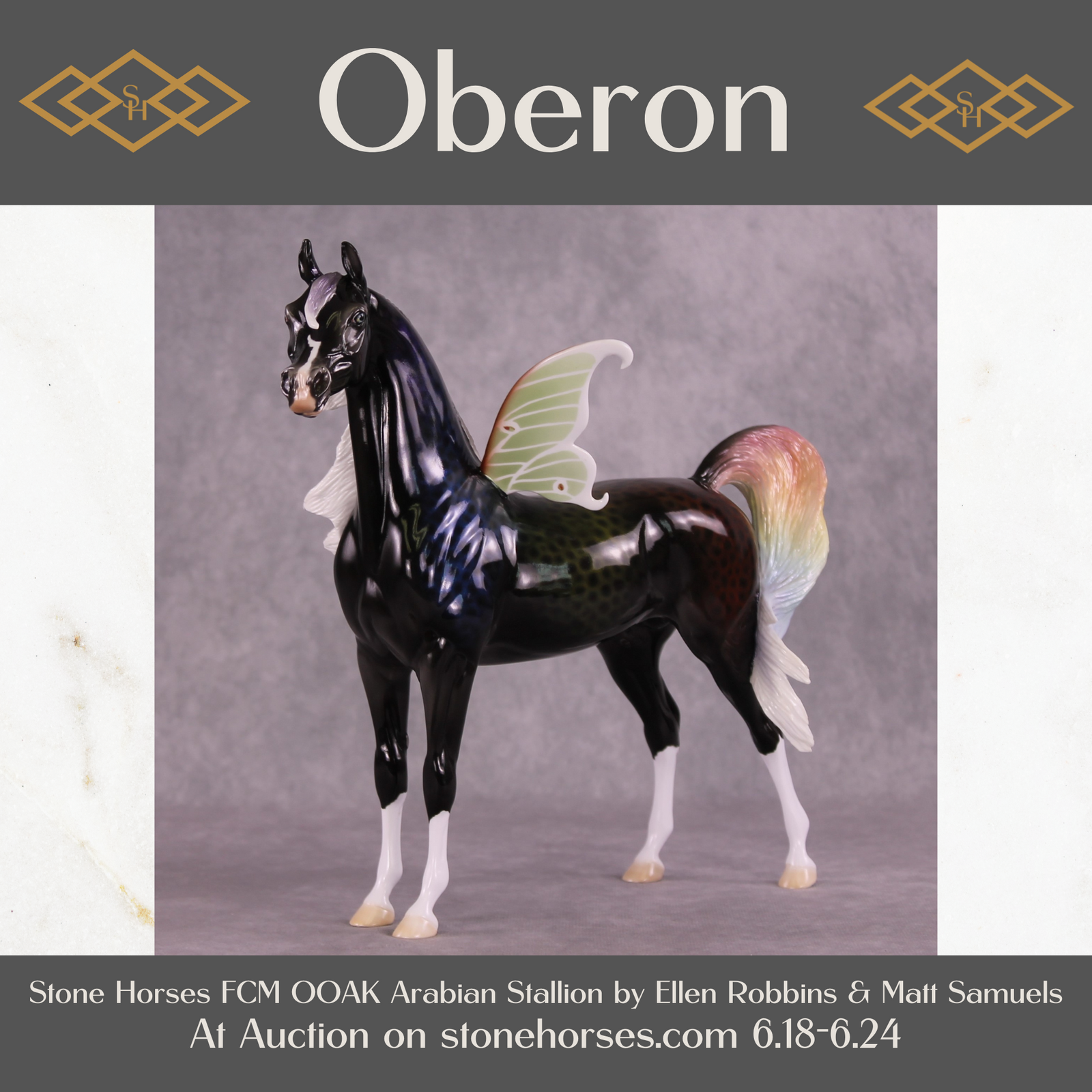 “Oberon” OOAK FCM Arabian by Ellen Robbins Best Offer 6/24/25