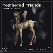 Ivy OOAK FCM Chip Foal by Angela Marleau FTF26