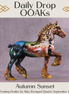 Autumn Sunset OOAK Trotting Drafter by Kike (Enrique) Duarte DDOOAKs25