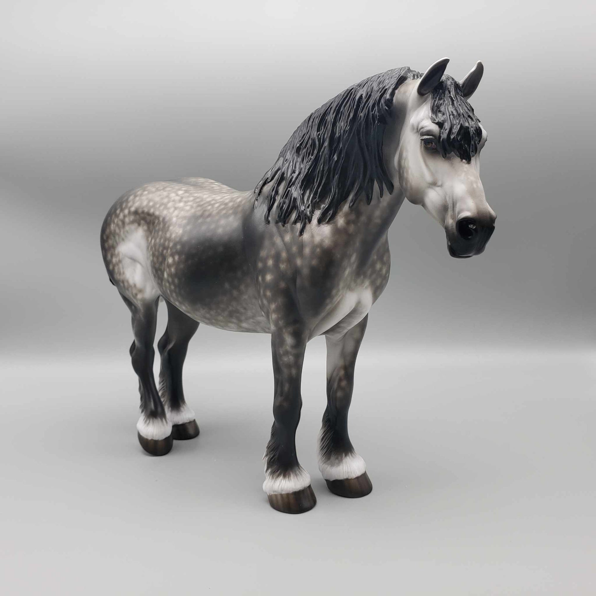 What&#39;s My Secret OOAK - Dappled Grey Heavy Draft Mare by Sheryl Leisure - Best Offers 1/15/24