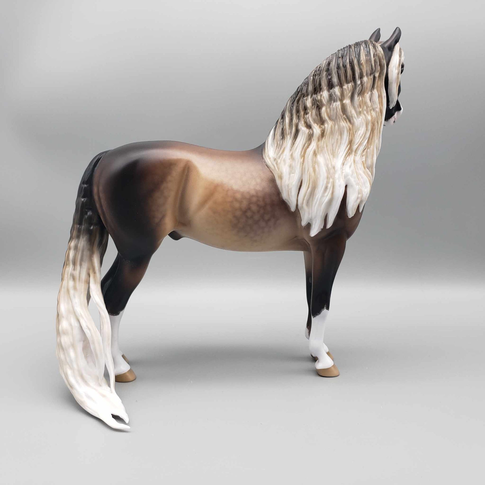 Atlantis OOAK Dappled Silver Black Morgan By Ellen Robbins - Best Offers 1/15/24