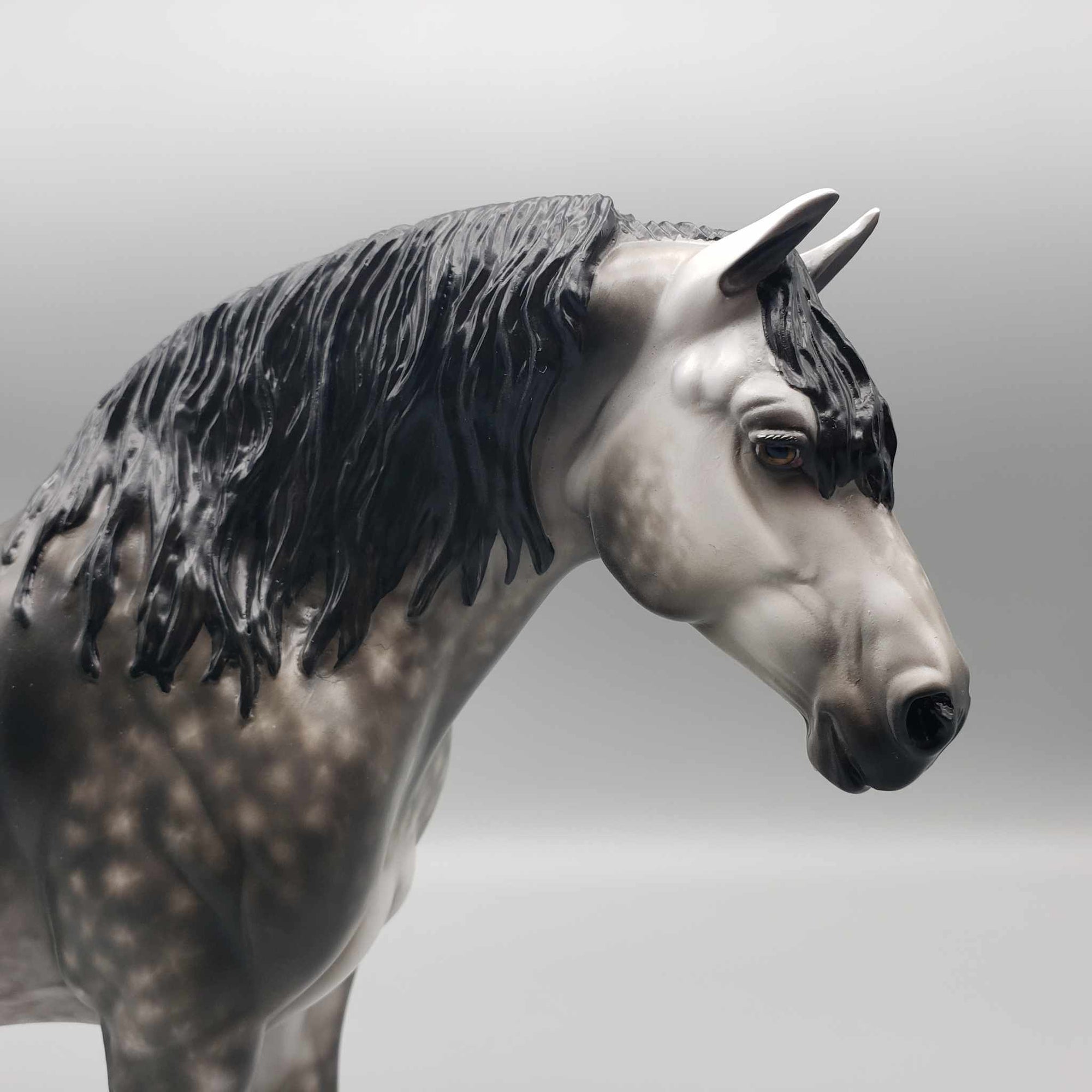 What&#39;s My Secret OOAK - Dappled Grey Heavy Draft Mare by Sheryl Leisure - Best Offers 1/15/24