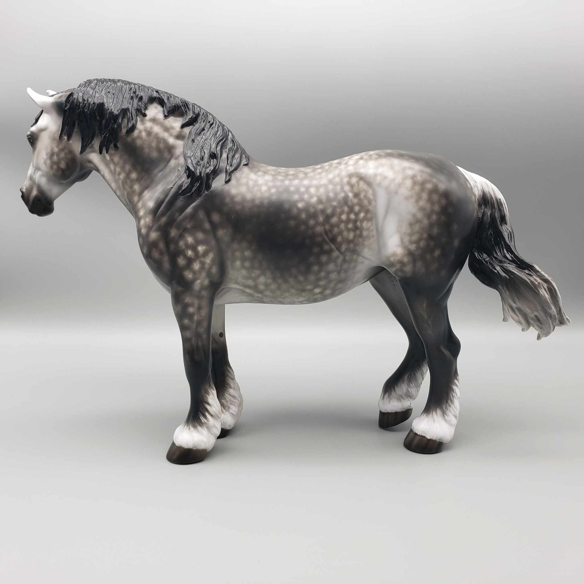 What&#39;s My Secret OOAK - Dappled Grey Heavy Draft Mare by Sheryl Leisure - Best Offers 1/15/24